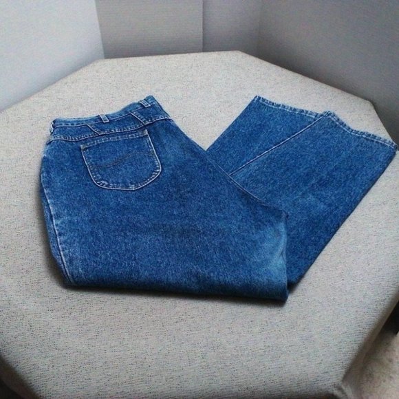 Lee Women's (Boyfriend Jeans) (42 x 29) Plus Semi-Sprinkle Stone-wash Jeans - Picture 11 of 16